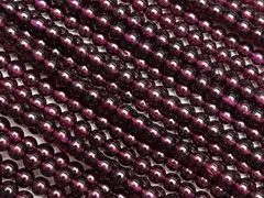 ロードライトガーネット 丸玉 3mm【1連販売】 / 7-12 GN3M