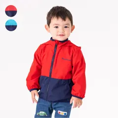 moujonjon バイカラータフタジャケット　m54100