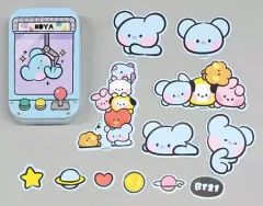 【中古】シール・ステッカー KOYA(アールエム) minini ティンケースステッカーセット 「BT21」