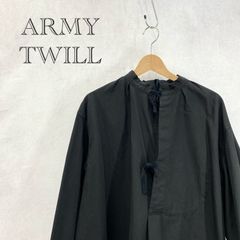 ARMY TWILL アーミー ツイル AM-21SS009-JSW 別注 スモック シャツ 長袖 トップス ブラック M メンズ