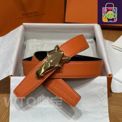 【今日特価】Herm?s エルメス Yachting バックル ダブルフェイスベルト