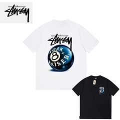 【新品】ステューシー STUSSY ST & BORN X RAISED 8ボール Tシャツ 半袖 ホワイト ユニセックス