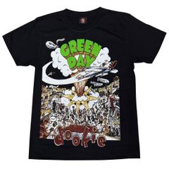 【土日も発送】GREENDAY Dookie グリーンデイ ドゥーキー メンズ レディース ロックＴシャツ バンドＴシャツ ブラック 半袖 RockYeah