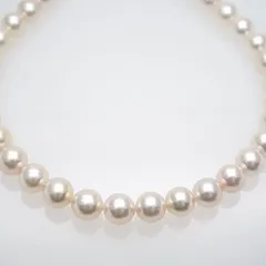 【新品】あこや本真珠ネックレス  9-9.5mm (MC86655A)
