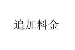 追加料金   追加運賃