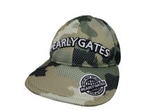 【美品】PEARLY GATES(パーリーゲイツ) メッシュキャップ カモフラ柄 メンズ フリーサイズ ゴルフウェア 2507-0102 中古