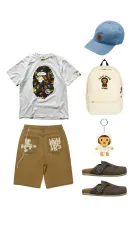A BATHING APE(アベイシングエイプ) 京都 マイロ 限定 半袖