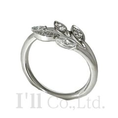 Tiffany&Co.　ティファニー　ビクトリア　ヴァイン　リング　63914681　Pt950　2Pマーキスダイヤモンド　14Pダイヤモンド　0.24ct　9号　ブランドジュエリー　アクセサリー　指輪　プラチナ　PT900【中古】【75050】