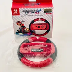 美品 Switch マリオカート8デラックス Joy-Con ハンドル マリオ