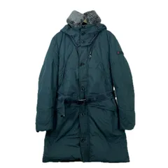 極美品 PEUTEREY ピューテリー ガーディアン 無地 秋冬 AW ダウンコート コットン ダークグリーン メンズ XS【古着】【中古】【送料無料】のサムネイル