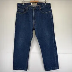 古着 リーバイス Levi's デニムパンツ 505 ストレート ジップフライ 5ポケット ジーンズ ジーパン 大きいサイズ w38 L32  ブルー メンズ