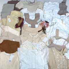春のふんわりブラウンベージュカラー◯°シンプルフェミニン　春服まとめ売り