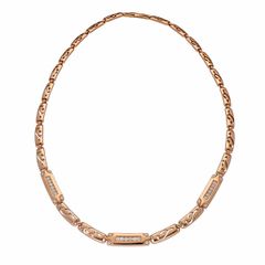YUKIZAKI ゆきざき ダイヤモンド(1.02ct) ネックレス 750 K18 PG ピンクゴールド【送料無料】【中古】25020116
