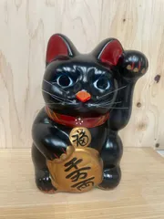 2025年最新】招き猫 貯金箱 黒の人気アイテム - メルカリ
