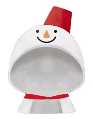【中古】キーホルダー・マスコット(キャラクター) スノーマンフード esシリーズnino Pitanui mode