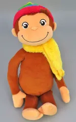 【中古】ぬいぐるみ ジョージ LLぬいぐるみ WINTER 「おさるのジョージ」