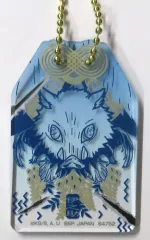 【中古】キーホルダー 嘴平伊之助 御守風アクリルチャーム 「一番くじ 鬼滅の刃 ～受け継ぐ者～」 G賞