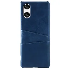 Xperia 10 VI ケース SO-52E カード収納 レザー スマート ケース 【Color】ブルーのサムネイル