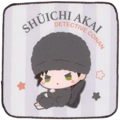 【中古】タオル・手ぬぐい 赤井秀一 ハンドタオル 「セガ ラッキーくじオンライン 名探偵コナン -もこもこリラックスタイム-」 F-8賞