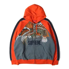 2025年最新】SUPREME ジップパーカー 刺繍の人気アイテム - メルカリ