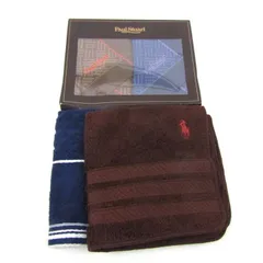 ラルフローレン/ラコステ/ポールスチュアート ハンドタオル 3点セット 未使用 ブランド まとめて メンズ