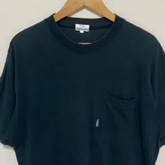 日本製(^w^)b Paul Smith ポールスミス 半袖 Tシャツ プルオーバー クルーネック ブラック 黒 胸ポケット コットン 綿 100% シンプル 定番 デイリー ゆったり リラックス 部屋着 こなれ感 大人系 ユニセックス メンズ サイズF