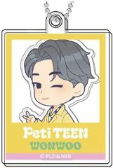 [중고] 열쇠 고리 원우 [뿌라뿌라 아크릴 열쇠 고리 PetiTEEN from SEVENTEEN]