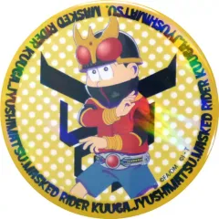 【中古】バッジ・ピンズ(キャラクター) 十四松(全身) 「えいがのおそ松さん×平成仮面ライダーコラボSHOP トレーディング缶バッジ 6つ子が変身!ver. 」