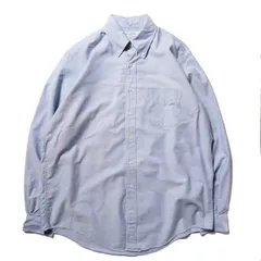 90's USA製 ブルックスブラザーズ MAKERS オックスフォード ボタンダウンシャツ (16 1/2-36) 青 90年代 アメリカ製 オールド ポロカラー　アメリカ古着 USED  ビンテージ ヴィンテージ