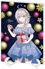 【中古】アクリルスタンド・アクリルパネル 01.アーリャ(アリサ・ミハイロヴナ・九条) クリスマス会ver.(描き下ろしイラスト) アクリルアートボード(A5サイズ) 「時々ボソッとロシア語でデレる隣のアーリャさん」