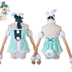 初音ミク 白 バニー コスプレ うさぎ フルセット ウィッグ付き ボーカロイド】初音ミク BiCute Bunnies Figure -白うさぎver
