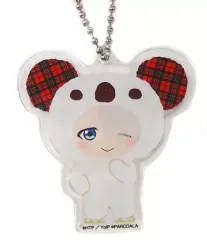 【中古】キーホルダー・マスコット(キャラクター) ヴィクトル・ニキフォロフ 「ユーリ!!! on ICE×AnimePlaza アクリルボールチェーン with パルコアラ」