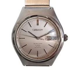 【稼働 良品】911-2 CITIZEN SEVEN STAR V2 シチズン セブンスター メンズ腕時計 4-720181 自動巻き デイデイト