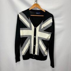 FRED PERRY ユニオンジャック風 カーディガン サイズM ワン