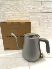 I【未使用品】BALMUDA The Pot バルミューダ KPT01JP-SV 0.6L  シルバーカラー 電気ケトル 家庭用 家電のサムネイル