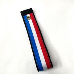 No.398 フランスカラー　リアゲートストラップ　ハンドメイド