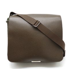 LOUIS VUITTON ルイ ヴィトン タイガ ヴィクトール ショルダーバッグ メッセンジャーバッグ レザー キャンバス グリズリ 茶 ブラウン M30148