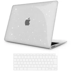 Air 13 M1_星 透明 キラキラ星 透明 特別版 M1 チップモデルMOTOJI MacBook Air 13インチ M1 ケース カバー 2021 2020 2019 2018 A2337 A2179 A1932モデル おしゃれ 人気 かわいい 薄型