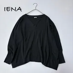 【 IENA／イエナ 】 美品 ウールニットトップス ダークグリーン レディース ゆったりシルエット フリーサイズ