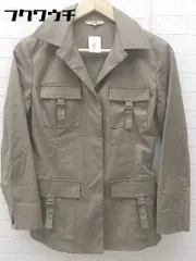 ◇ ◎ 23区 オンワード樫山 ベルト付 長袖 ジャケット サイズ40 ブラウン レディース 【中古】 【1002800457083】