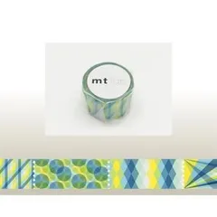 カモ井 mt fab マスキングテープ マステ MTDP1P01 パターン 20mm×3m ラッピング