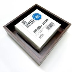 doArt 3Dキャンバスフレームセット　10㎝/茶