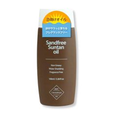 新品 TAVARUA (タバルア) サンドフリー サンタンオイル 100ml 日本製 5001 サンオイル 日焼けオイル 無香料 アウトドア キャンプ 日焼け用 サーフィン キャンプ 釣り ダイビング アウトドア ビーチ メンズ レディース