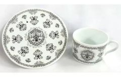 [중고] 식기 기타 (캐릭터) 고딕 무늬 컵 & 접시 포켓몬 혼 테드 나이트 [포켓 몬스터] 포켓몬 센터 한정
