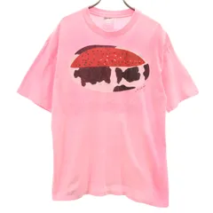 Skkimers 80s USA製 ヴィンテージ スイカ 半袖 Tシャツ XL ピンク シングルステッチ メンズ 古着