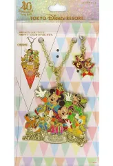 【中古】キーホルダー 集合(Everlasting Dreams) バッグチャーム 「東京ディズニーリゾート40周年 “ドリームゴーラウンド” グランドフィナーレ」 東京ディズニーリゾート限定