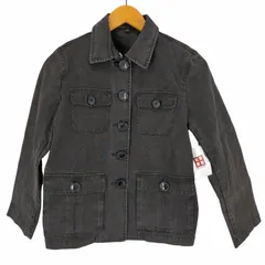 マークジェイコブス MARC JACOBS 00S デカボタン ブラックデニムジャケット レディース  6のサムネイル