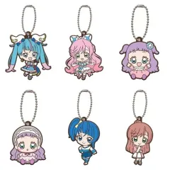 【中古】キーホルダー 全6種セット 「ひろがるスカイ!プリキュア カプセルラバーマスコット」