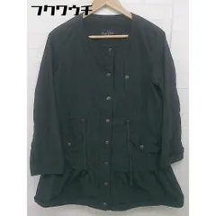 ◇ EASTBOY イーストボーイ スタンドカラー 裾フレア 長袖 ジャケット サイズ 11 ブラック レディース  【1108260002372】