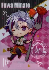 【中古】クリアファイル 不破湊(ミニキャラ) A4クリアファイル 「ココス×バーチャルYouTuber にじさんじ＆NIJISANJI EN 食べつくせ! 美味しいエンタメ配信中/Luxiem as COCO’S staff!?」 対象メニュー注文特典 第3弾